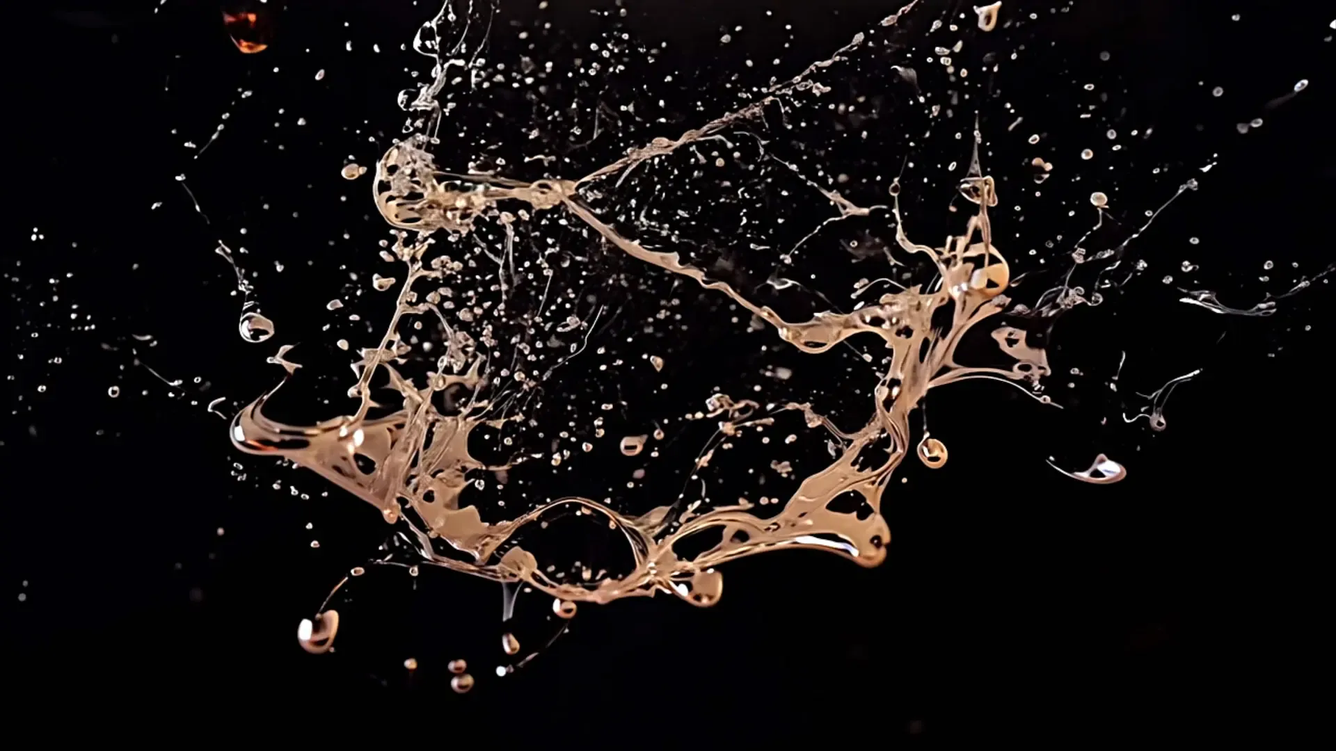 Realistic Liquid Explosion Overlay for Video Projects